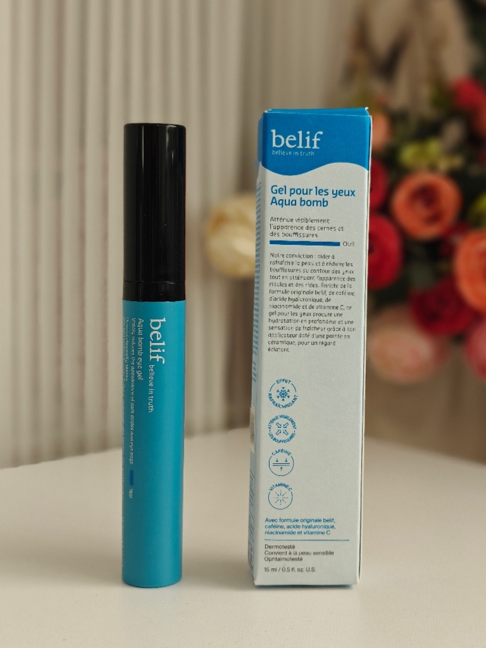New Belif Aqua Bomb Eye Gel Full Size 15ml/ 0.5 oz